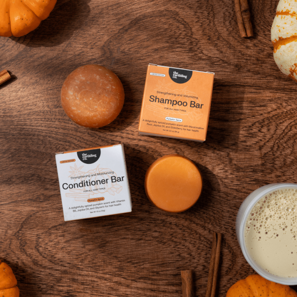 Pumpkin Spice Shampoo and Conditioner Set